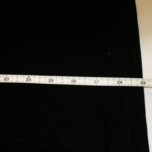 Fraise Black Velvet long sleeve  XL top - Picture 7 of 8